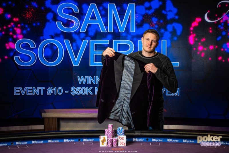 气冠三军：Sam Soverel夺冠扑克大师赛主赛并成为本届大赛总冠军