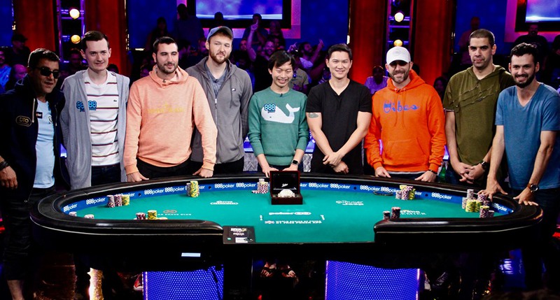 2019 WSOP主赛决赛9人组选手概况