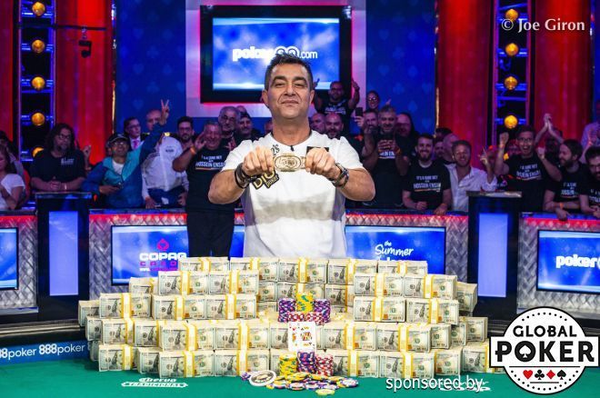 Hossein Ensan问鼎2019 WSOP主赛，揽获$10,000,000奖金