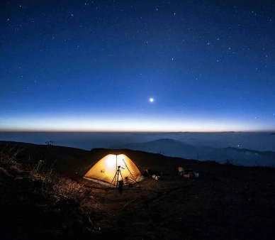 夜空中最亮的星