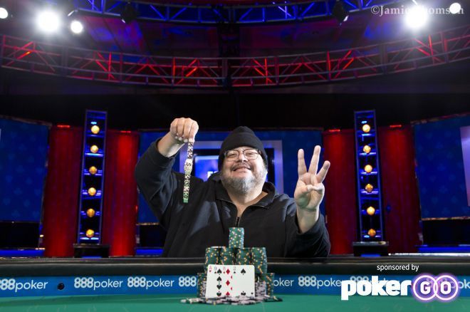 WSOP奥马哈史上第一人，Frankie O’Dell收获第三条奥马哈高低牌金手链