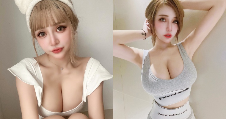 洋娃娃臉蛋！網紅「元欣」IG 滿滿福利 G 罩杯乳量讓人難以忽視