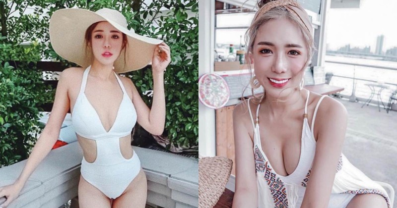 度假遇見爆乳深溝妹「U Yi &#8211; Amelia」，美乳弧度「誘惑力滿滿」