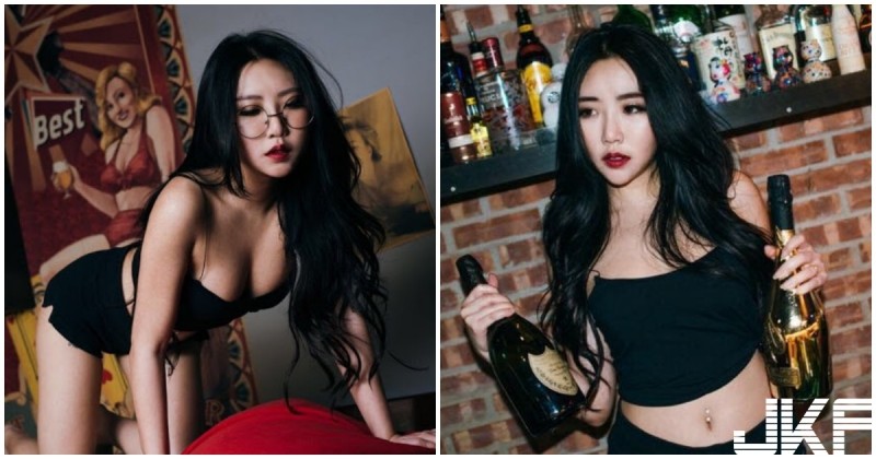 台中最辣餐酒館老闆娘！養眼美乳加美尻，客人都看暈了！