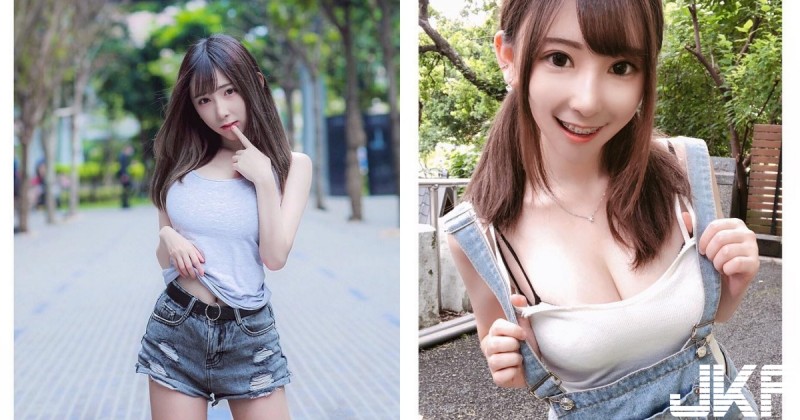 北商正妹是「150小隻馬」！超爆乳「掀衣視角」實在太誘人啦！