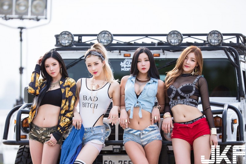 LAYSHA隊長開大絕!帶領團員「波濤胸湧」襲台,性感熱舞粉絲感受「韓式野味」