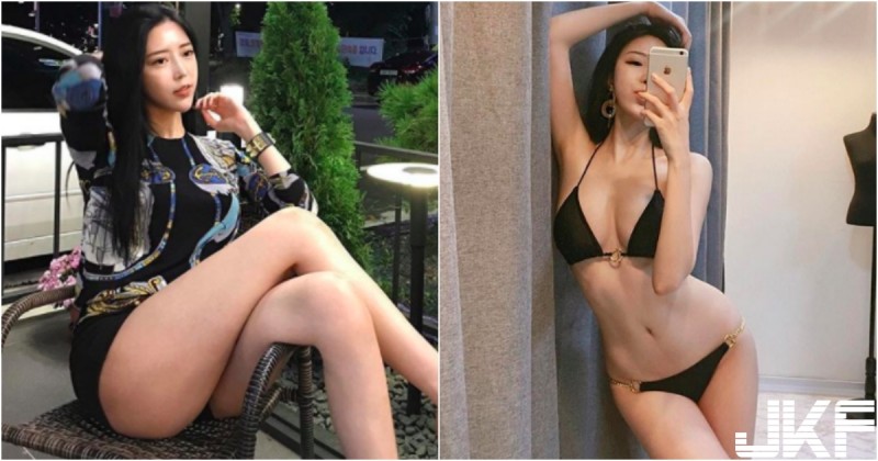 男人最愛！「大奶正妹」超Ｓ肉體曲線！「白嫩蜜大腿」讓人控制不住雙手！