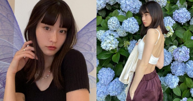 日本美女麻豆「橫田ひかる」厭世風超吸睛，窈窕纖細「露白嫩美背」！