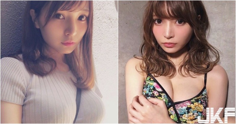 甜美大奶妹的「壓胸日常」！上圍太豐滿「美乳包不住」！衣服永遠都變小一號啊！