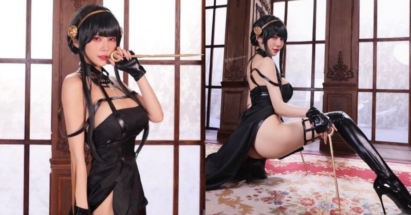 巨乳甜心「安希」化身天然呆漂亮人妻！「爆乳露大腿」火辣裝扮殺傷力十足！