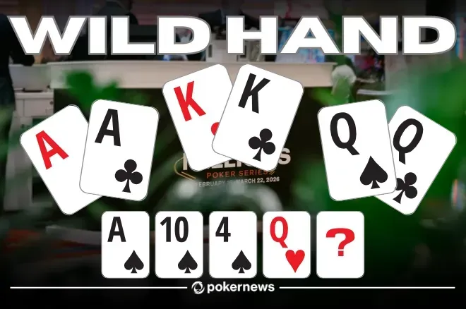 【EV扑克】决赛桌AA、KK、QQ三强全下,短码玩家逆天改命