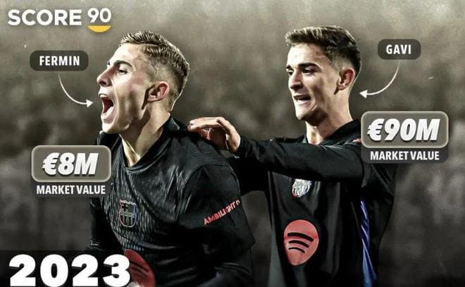 巴萨中场变天:佩德里登顶,加维跌落,费尔明逆袭成最大赢家