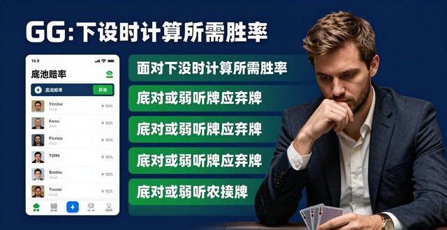 大发扑克实战攻略:位置优势与底池控制,新手稳定盈利指南