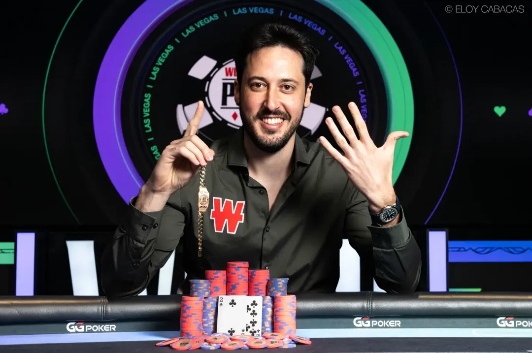 【EV扑克】世界最强?Mateos再创纪录 成为史上最年轻六条WSOP金手链得主