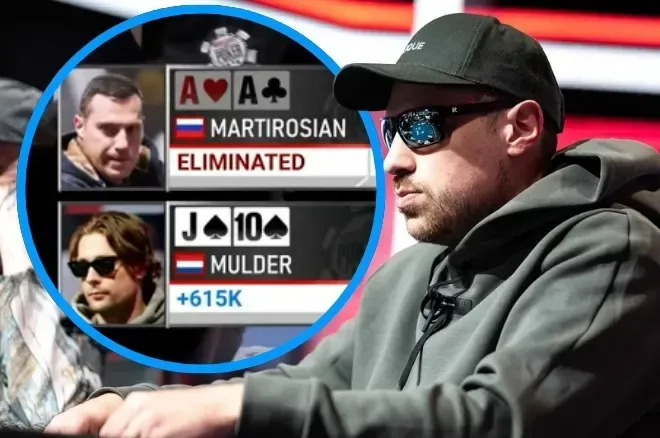 【EV扑克】这是什么天谴局！连续两把AA被河杀，堪称WSOP最惨泡沫男