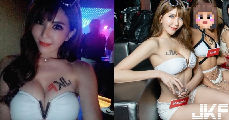 夜店驚見「長腿巨乳」辣模團體餵酒，超正比基尼女郎包廂坐一排讓人好想進攻啊～